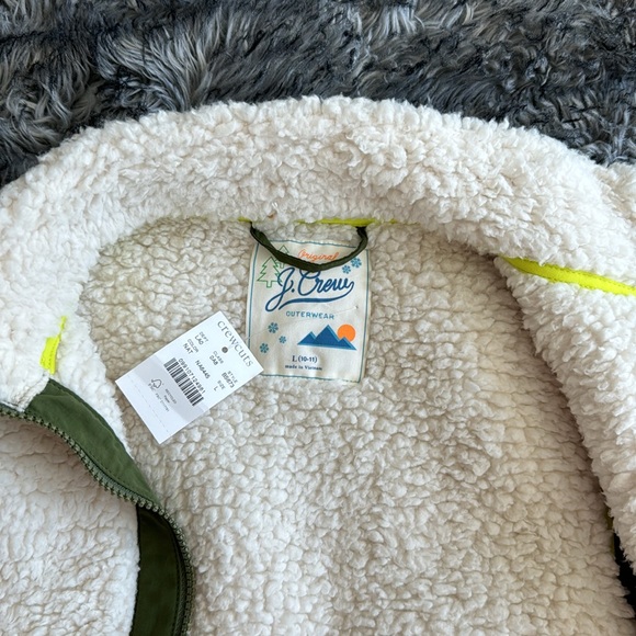 Crewcuts L boys Sherpa vest NWT - Picture 3 of 4